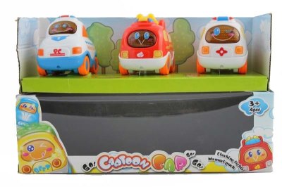 3PCS FREE WAY CAR & LIGHT & MUSIC YELLOW/RED/GREEN/BLUE - HP1049175