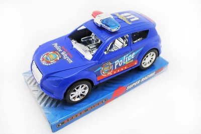 FRICTION POLIC CAR WHITE/BLUE - HP1049201