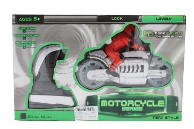 PRESS & GO MOTOCYCLE W/LIGHT & MUSIC SILVER/GLOD - HP1049272