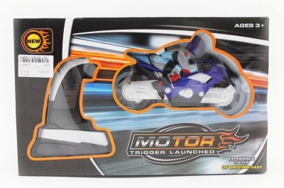 PRESS & GO MOTOCYCLE W/LIGHT & MUSIC  ORANGE/BLUE/YELLOW - HP1049274