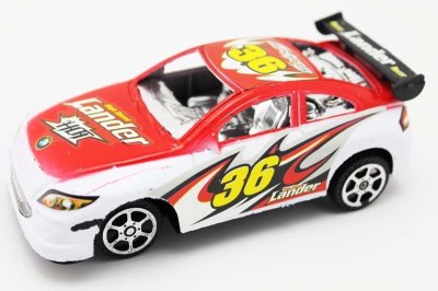 PULL BACK RACING CAR BLACK/RED/BLUE - HP1049356