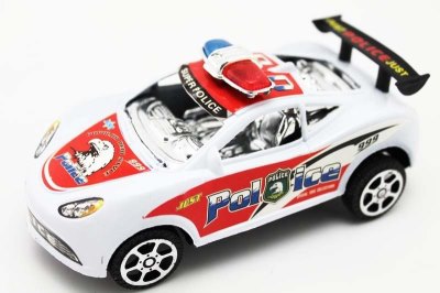 PULL BACK POLICE CAR RED/BLACK/BLUE - HP1049357