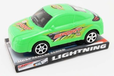FRICTION CAR WHITE/GREEN/RED - HP1049364