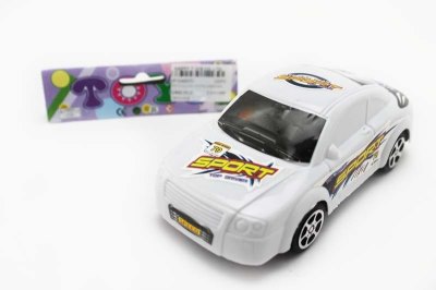 FRICTION CAR WHITE/GREEN/RED - HP1049375