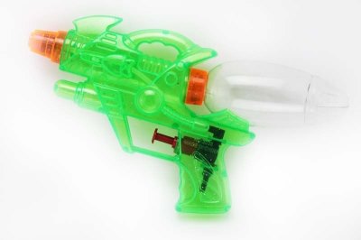 TRANSPARENCY WATER GUN GREEN/ORANGE/YELLOW - HP1049434