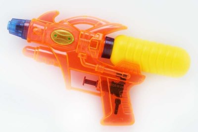TRANSPARENCY WATER GUN GREEN/ORANGE/BLUE - HP1049437