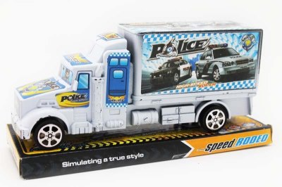 FRICTION POLICE TRUCK BLUE/WHITE - HP1049442