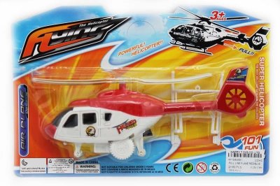 PULL LINE PLANE RED/BLUE - HP1049551