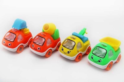 FRICTION CAR ORANGE/YELLOW/GREEN/BLUE - HP1049890