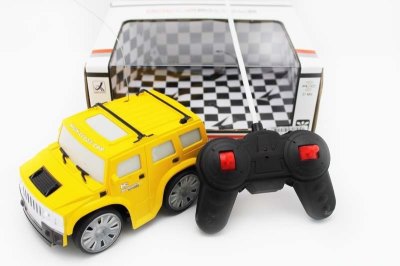 4 FUNCTION R/C CAR W/LIGHT  YELLOW/RED - HP1049894