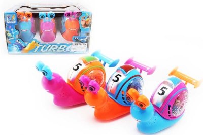 PULL LINE SNAIL W/LIGHT & MUSIC 3PCS - HP1049900