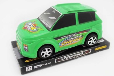 PULL LINE CAR W/BELL  RED/BLUE/GREEN/WHITE - HP1049959