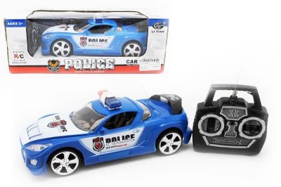 4 FUNCTION R/C CAR BLACK/BLUE - HP1050045