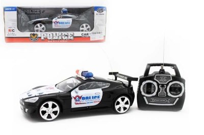 4 FUNCTION R/C CAR BLACK/BLUE - HP1050047