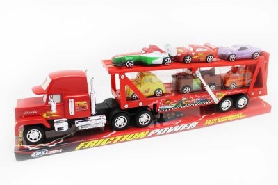 FRICTION TRUCK W/6PCS FREE WAY CAR - HP1050281