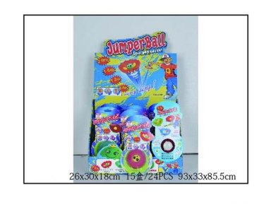 1.2M JUMPER BALL W/LIGHT 24PCS DISPLAY BOX - HP1050685