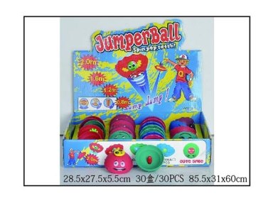 1.6M JUMPER BALL 4ASST 30PCS DISPLAY BOX - HP1050693
