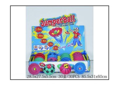 1.8M JUMPER BALL 2ASST 30PCS DISPLAY BOX - HP1050695
