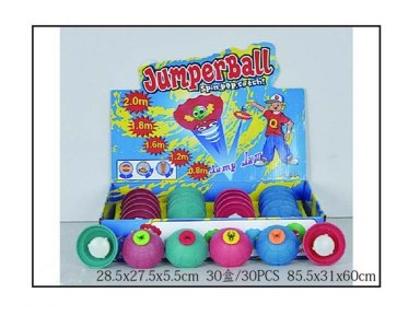 1.6M JUMPER BALL W/LIGHT 30PCS DISPLAY BOX - HP1050705