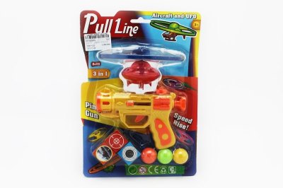 2 IN 1 PULL LINE PING-PONG GUN - HP1050940