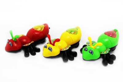 PULL BACK  ANTS W/LIGHT 3COLOR - HP1051041