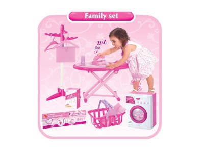 WASHING MACHINE W/LIGHT & MUSIC,IRON & SHAKE & FURNITURE - HP1051241