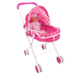 BABY STROLLER  W/DOLL - HP1051616