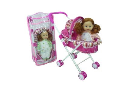 22CM RUBBER DOLL W/ACCESSORIES - HP1051673