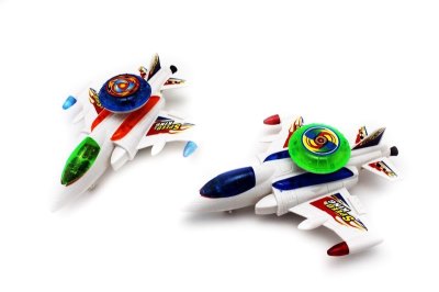 PULL LINE PLANE W/LIGHT ORANGE/BLUE/RED - HP1051730