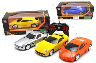1:24 4 FUNCTION R/C CAR W/LED LIGHT  5ASST - HP1052160