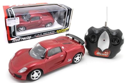 1:20 4 FUNCTION R/C CAR W/LIGHT RED/BLACK - HP1052470