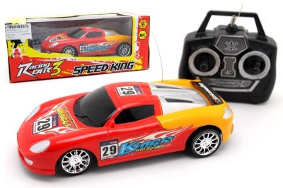 4 FUNCTION R/C CAR  RED/WHITE - HP1052520
