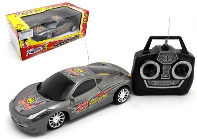 4 FUNCTION R/C CAR  RED/SILVER - HP1052523