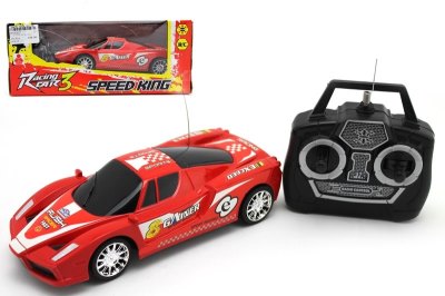 4 FUNCTION R/C CAR  RED/YELLOW - HP1052527