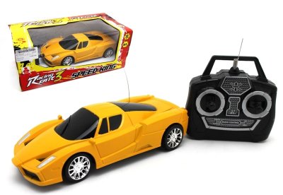 4 FUNCTION R/C CAR  RED/YELLOW - HP1052531