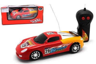 1:24 2 FUNCTION R/C CAR WHITE/RED - HP1052533