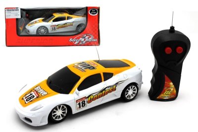 1:24 2 FUNCTION R/C CAR WHITE/RED - HP1052534