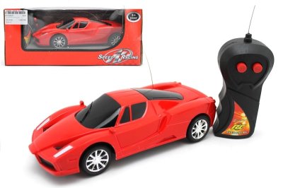1:24 2 FUNCTION R/C CAR YELLOW/RED - HP1052537