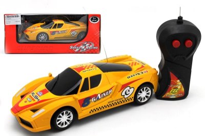 1:24 2 FUNCTION R/C CAR YELLOW/RED - HP1052538