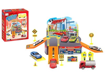 RAIL PARKING LOT W/1 FREE WAY CAR - HP1052571