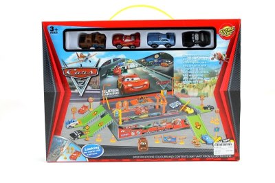 RAIL PARKING LOT W/4 FREE WAY CAR - HP1052583