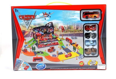 RAIL PARKING LOT W/1 FREE WAY BUS & 4 FREE WAY CAR - HP1052588