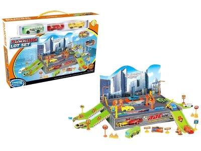 RAIL PARKING LOT W/1 FREE WAY BUS & 2 FREE WAY CAR - HP1052589
