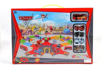 RAIL PARKING LOT W/1 FREE WAY BUS & 4 FREE WAY CAR - HP1052590