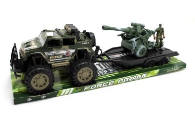 FRICTION TRUCK W/CANNON & SOLDIER - HP1052654