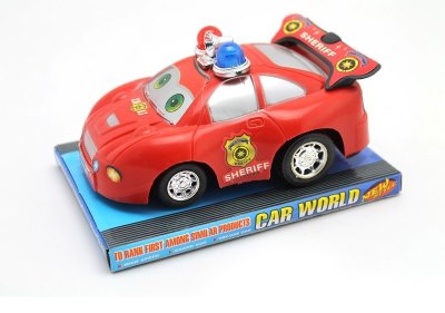 FRICTION POLICE CAR RED/BLACK - HP1052677