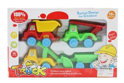 4PCS FREE WAY CONSTRUCTION CAR  - HP1052724