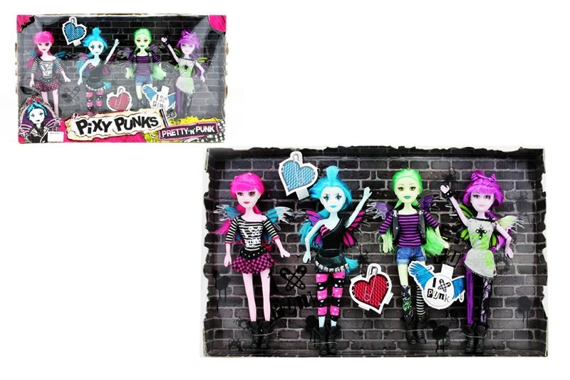4PCS BENDABLE MONSTER DOLL  - HP1052792