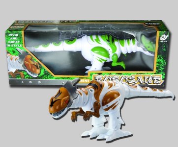 B/O DINOSAUR W/WALKING & SWING HEAD AHD TAIL & MOUTH BITING & FLASH EYES & SOUND - HP1053345