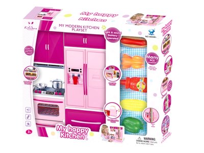 COOKING SET W/LIGHT & MUSIC & 2*AAA BATTERIES - HP1053366